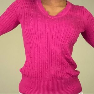 TOMMY HILFIGER SWEATER HOT PINK